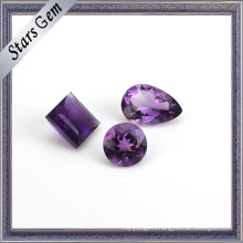 Myterious Purple Natural Amethyst Gemstone for Jewelry